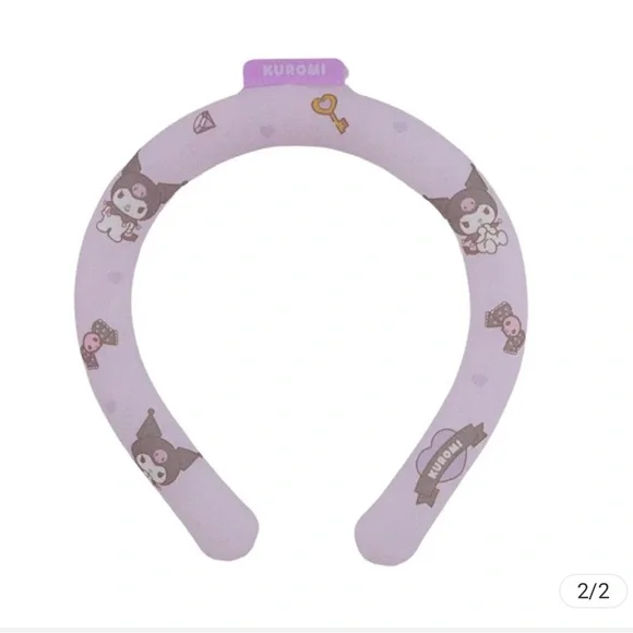 Kuromi Purple Cooling Neck Wrap for Kids - Picture 2 of 3